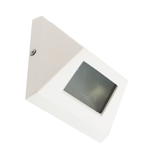 Aplique para pared G9 aluminio blanco